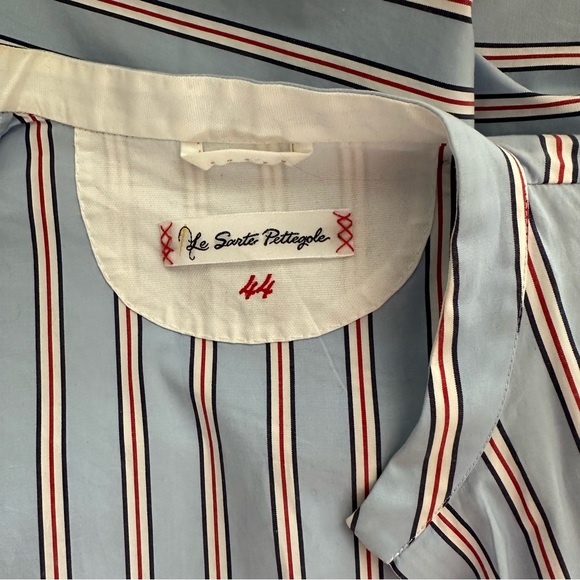 Striped Blouse Peplum Made in Italy - Picture 5 of 11